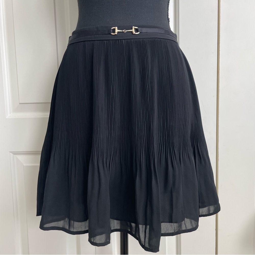 Mini Pleated Ruffle Twirl Skirt